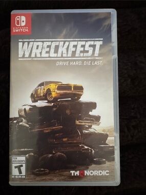 Nintendo Switch Wreckfest (Yellow) - THQ Nordic